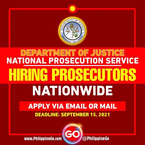 prosecutor clearance requirements|National Prosecution Service .